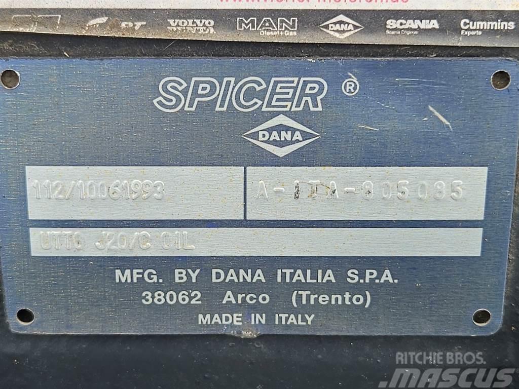 Spicer Dana 112/10061993 - Axle/Achse/As Axe