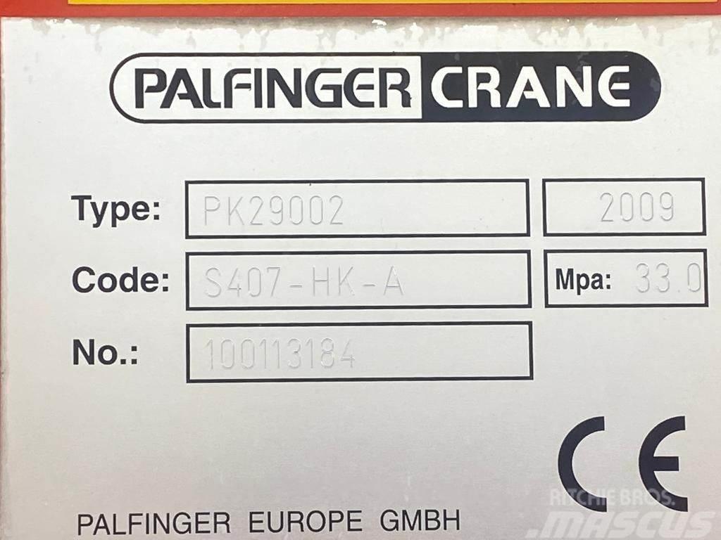 Palfinger PK29002 + REMOTE + 4X OUTRIGGER PK29002 Macarale de încarcat