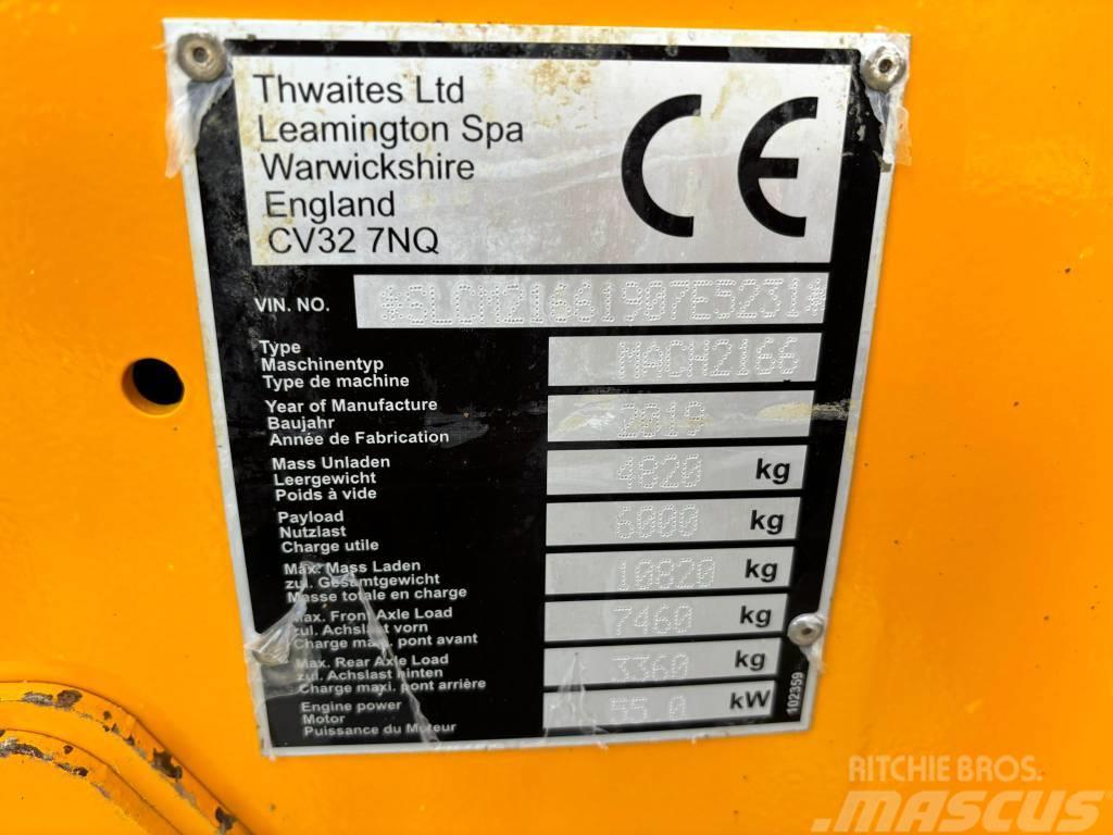 Thwaites MACH 2166 6ton Cabin Minitractor de teren