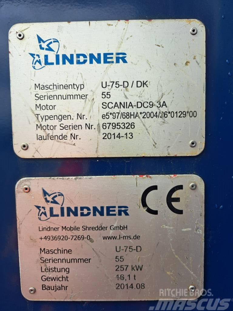 Lindner U75D Masina de tocat deseuri