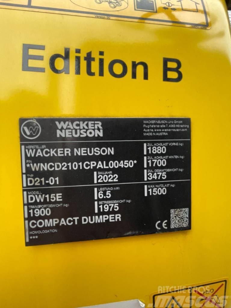 Wacker Neuson DW15e Minitractor de teren