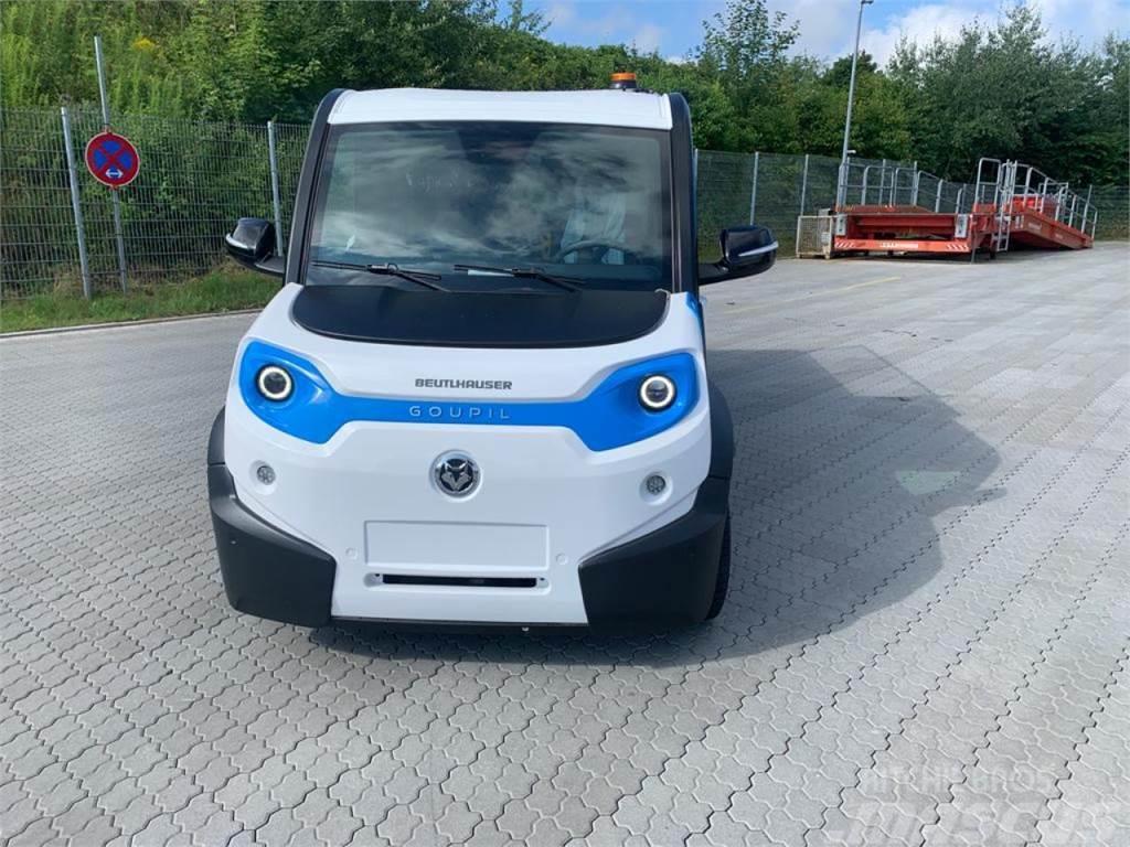 Goupil G 6 Elektrofahrzeug Transporter zur Miete Alte echipamente pentru tratarea terenului