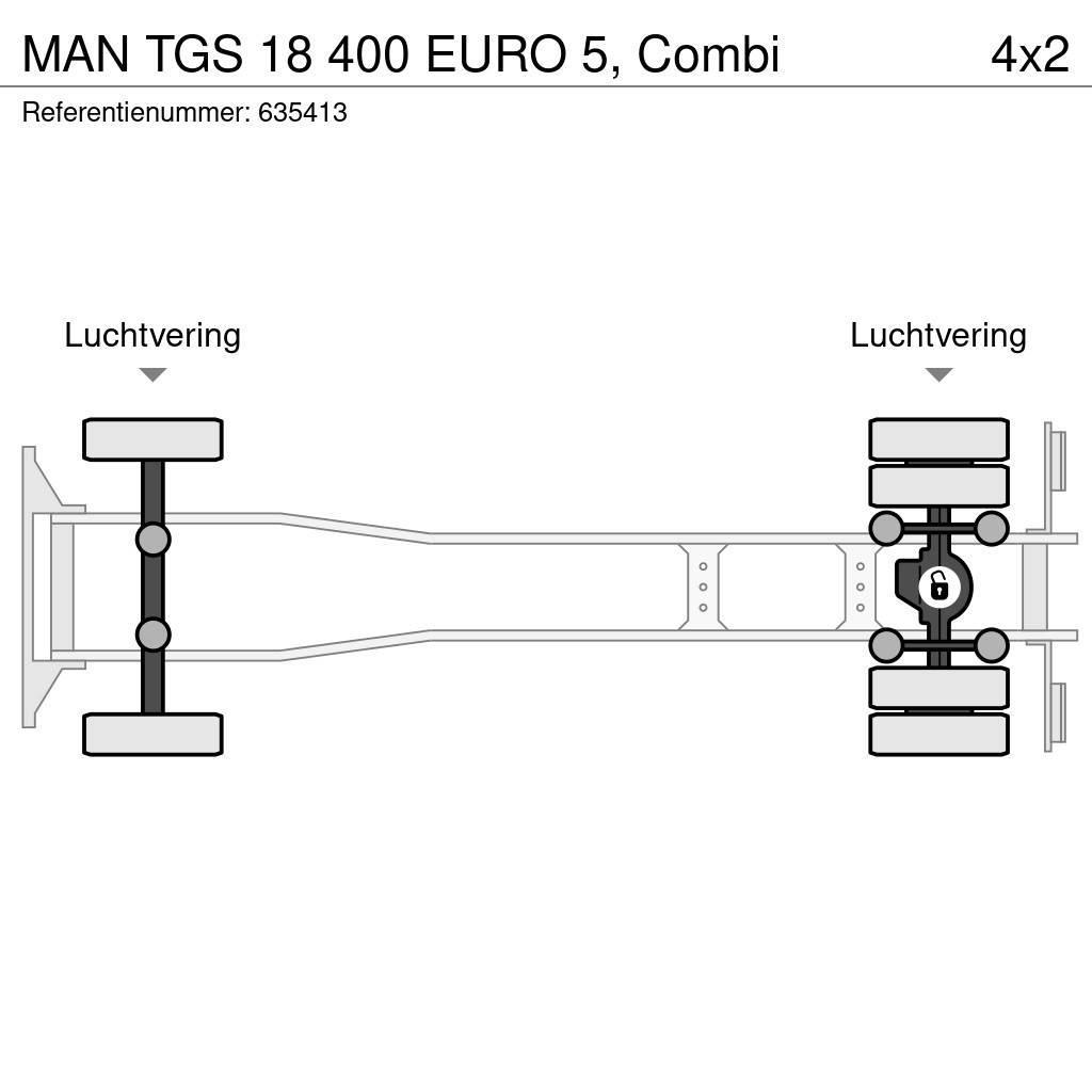 MAN TGS 18 400 EURO 5, Combi Camioane Demontabile
