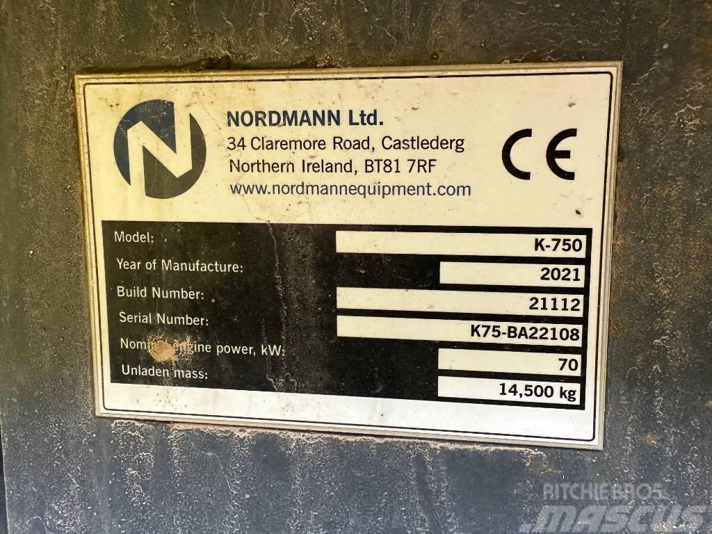  Nordmann  K 750 Backenbrecher Concasoare mobile