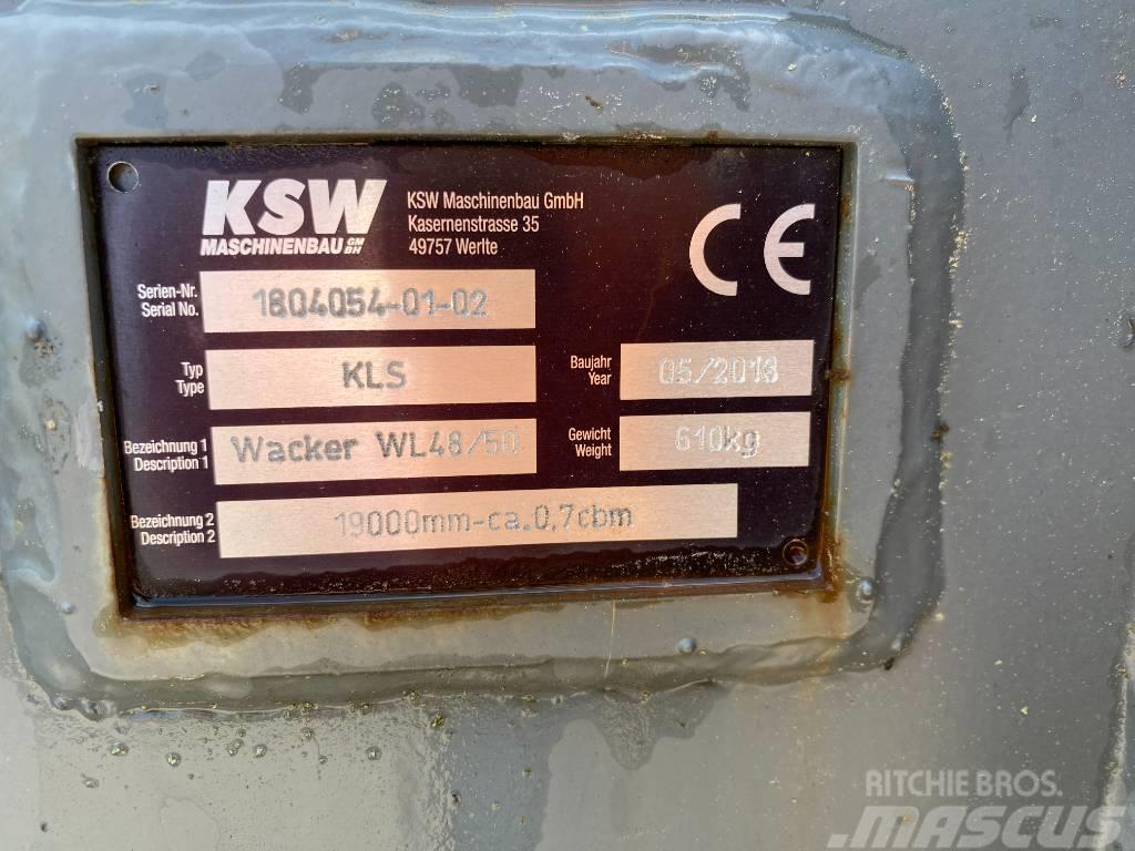 KSW 4in1 Schaufel 1900mm Alte componente