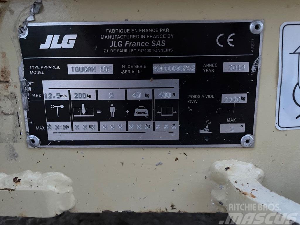 JLG Toucan 10 E Ascensoare verticale catarg