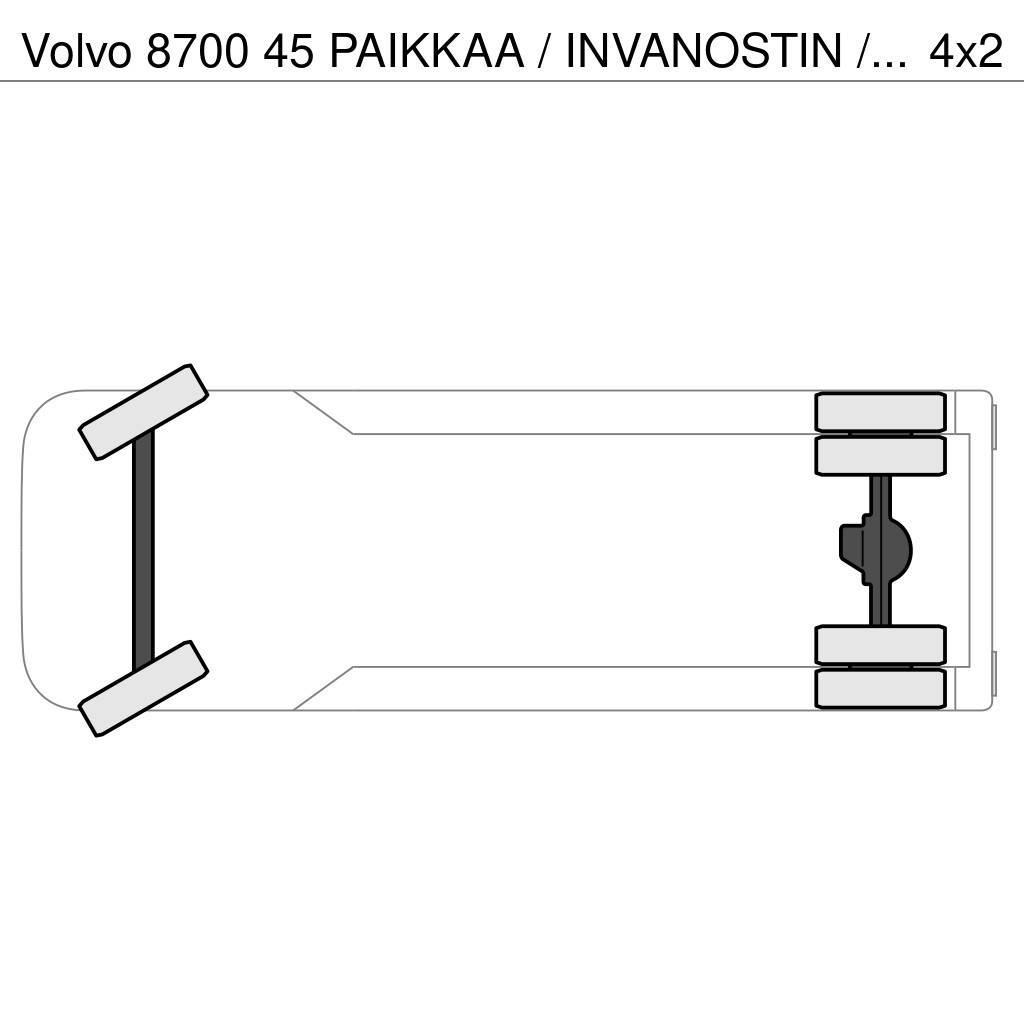 Volvo 8700 45 PAIKKAA / INVANOSTIN / EURO 5 Autobuze intercity