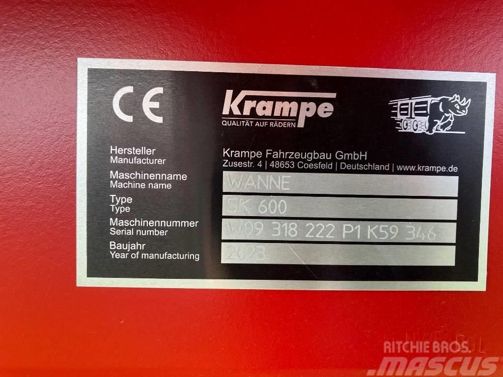 Krampe SK600 Alte remorci