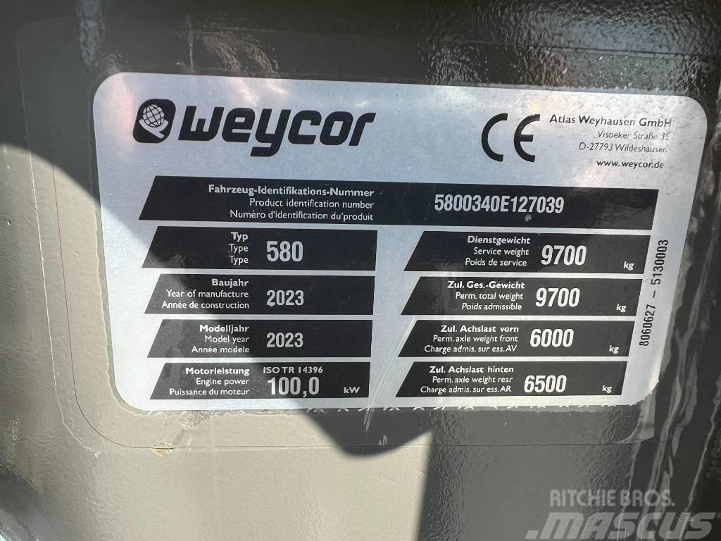 Weycor AR 580 Incarcator pe pneuri