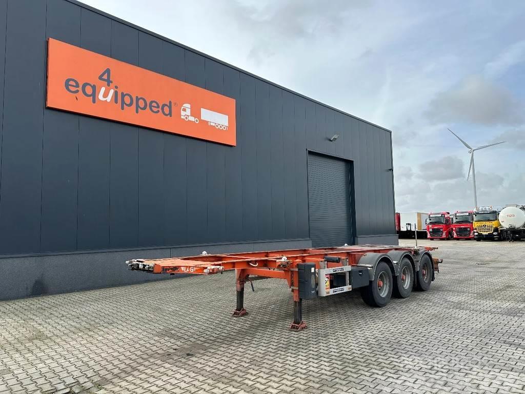 LAG 20FT/30FT CHASSIS, ADR (EXII, EXIII, FL, AT), BPW+ Camion cu semi-remorca cu incarcator