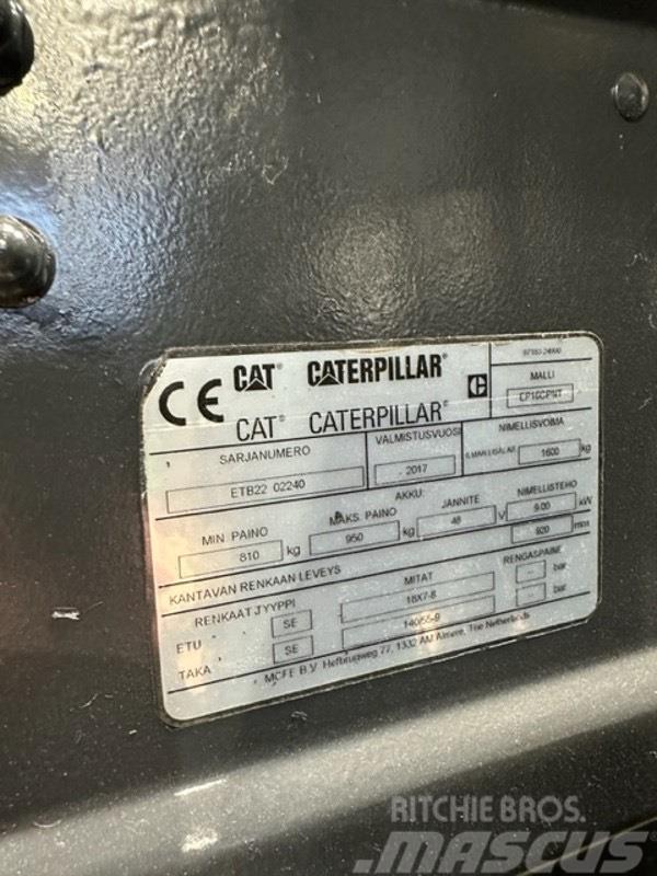 CAT EP 16 CPNT Stivuitor electric
