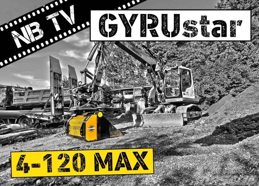 Gyru-Star 4-120MAX | Separatorschaufel Bagger cupa de excavat cu cernere