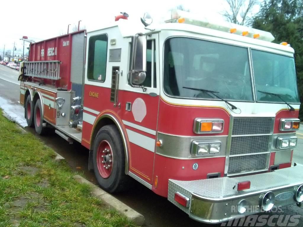  PIERCE FIRE TRUCK 6V92 Camion de pompier