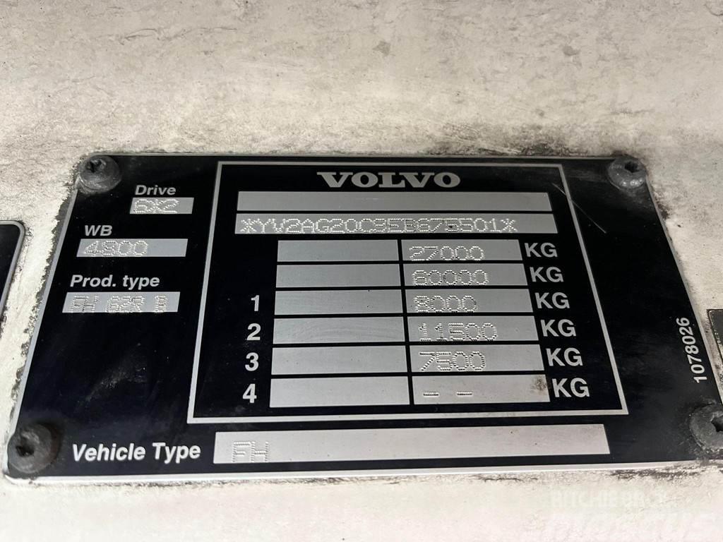Volvo FH 460 6x2 HULTSTEINS / BOX L=7394 mm Camion cu control de temperatura