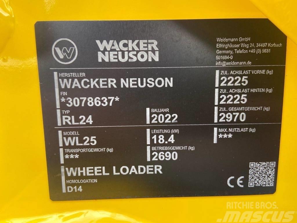 Wacker Neuson WL25 Incarcator pe pneuri