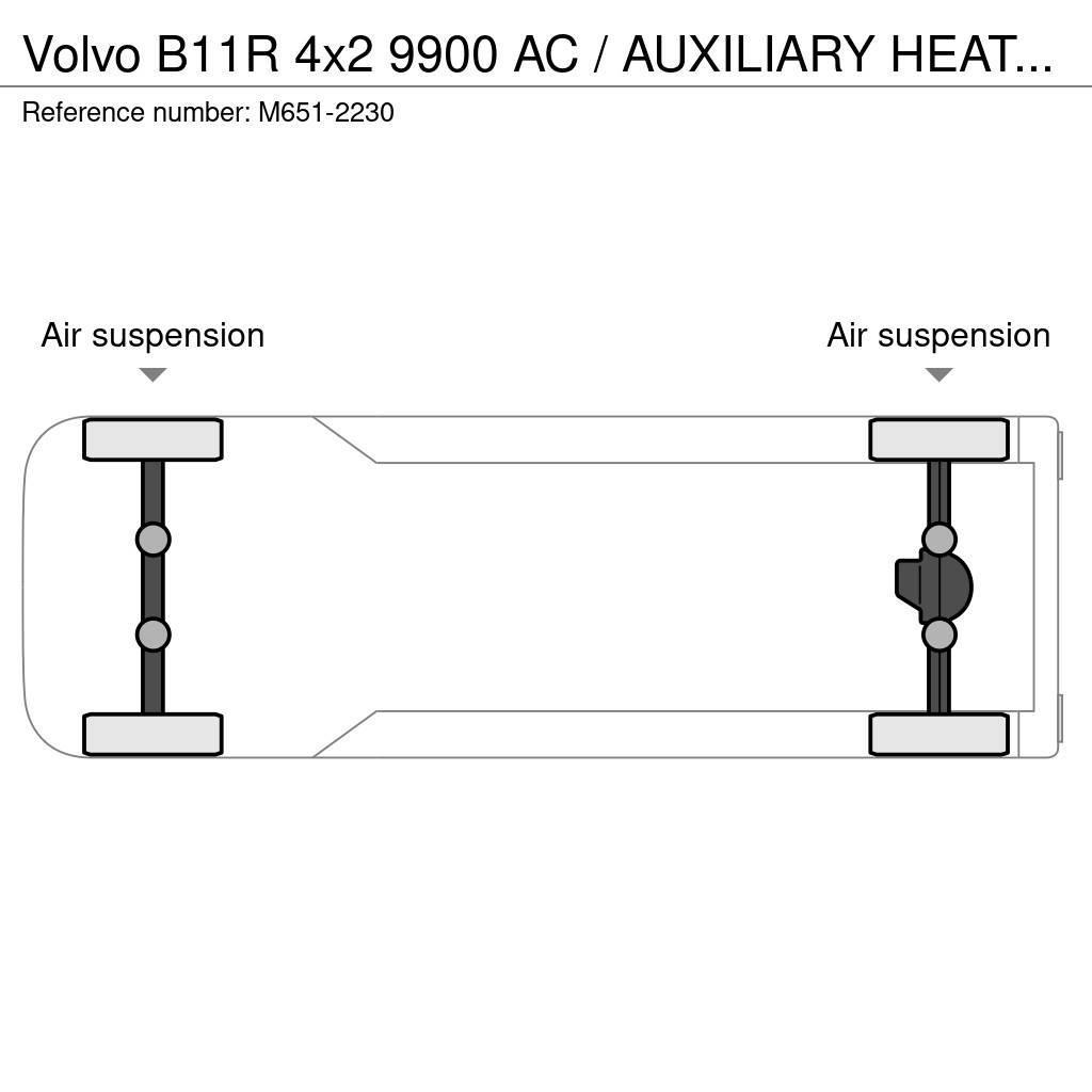 Volvo B11R 4x2 9900 AC / AUXILIARY HEATING / CD / TV / W Autobuze intercity