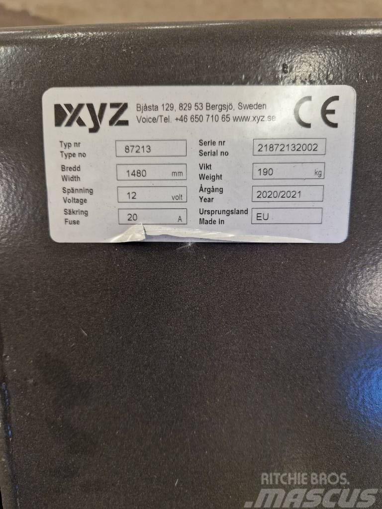 XYZ Sandspridare Compact 1,3 Elektrisk Alte componente