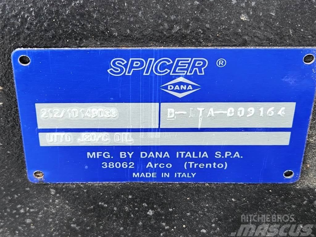 Spicer Dana 212/10149033 - Axle/Achse/As Axe