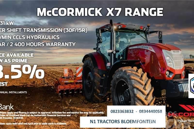 McCormick PROMO - McCormick X7 Range 121 - 131kW Tractoare