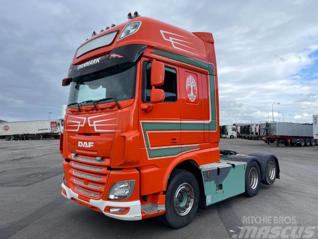 DAF XF510 6x2 Double Bogie Super Space Cab Hydr. Autotractoare