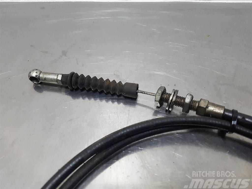 Ahlmann AZ9/AZ10 - Throttle cable/Gaszug/Gaskabel Sasiuri si suspensii