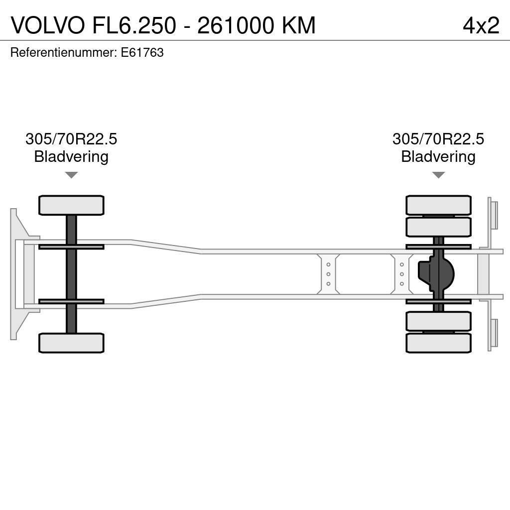 Volvo FL6.250 - 261000 KM Camion cu prelata