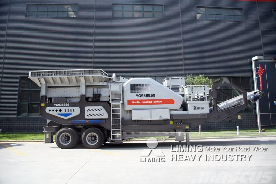 Liming Mobile Primary Jaw Crusher Stone Concasoare mobile