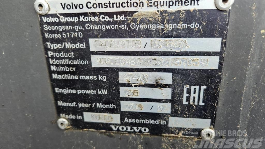 Volvo EC 480 D L Excavatoare pe senile