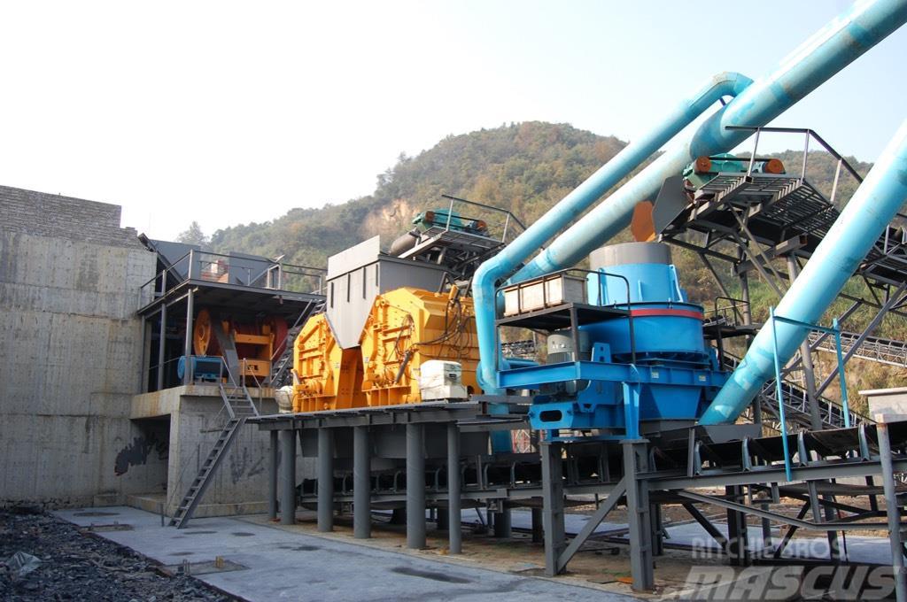Kinglink 300TPH limestone crushing and sand production line Utilaje speciale pentru agregate