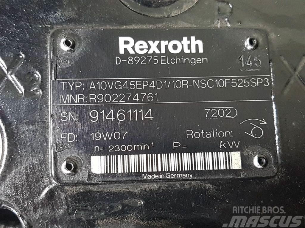 Rexroth A10VG45EP4D1/10R-Drive pump/Fahrpumpe/Rijpomp Hidraulice