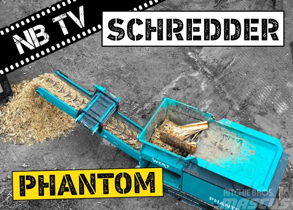  WERT Phantom Brechanlage | Multifix-Schredder Masina de tocat deseuri