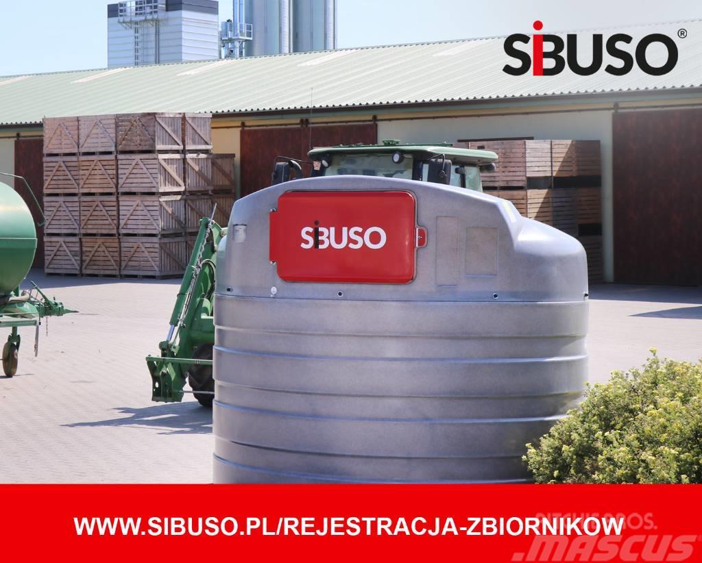 Sibuso 5000L zbiornik dwupłaszczowy Diesel Cisterne