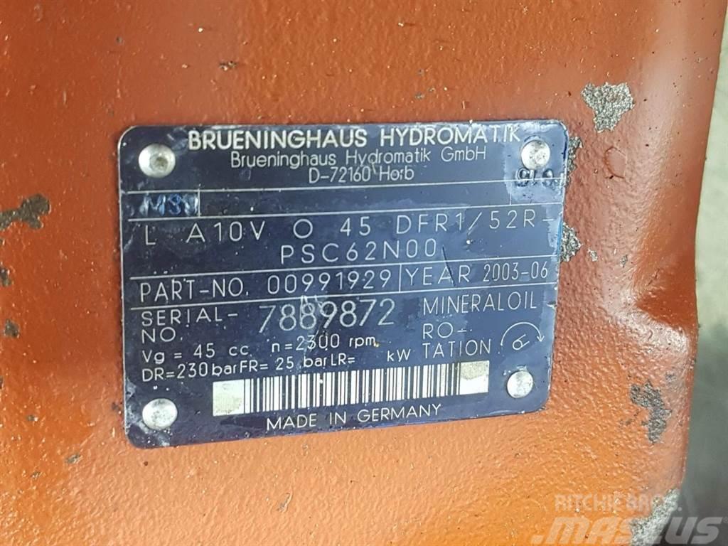 Brueninghaus Hydromatik L A10VO45DFR1/52R-R910991929-Load sensing pump Hidraulice