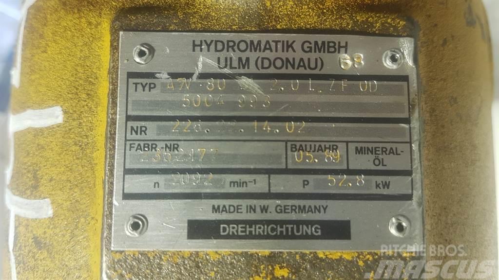Hydromatik A7V80LV20LZF0D - Load sensing pump Hidraulice
