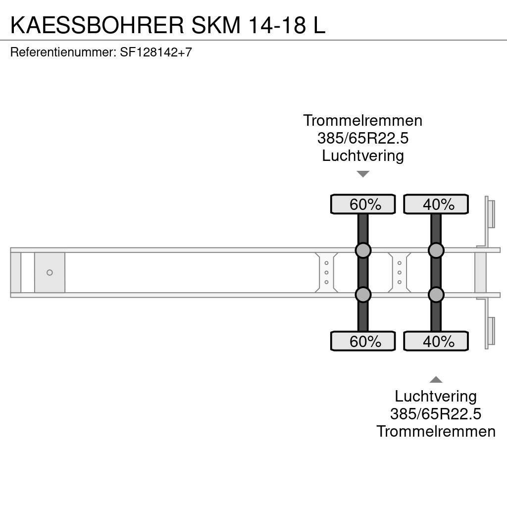 Kässbohrer SKM 14-18 L Semi-remorca Basculanta