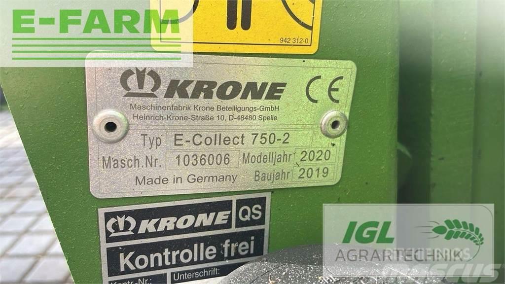 Krone easycollect 750-2 Alte echipamente pentru nutret