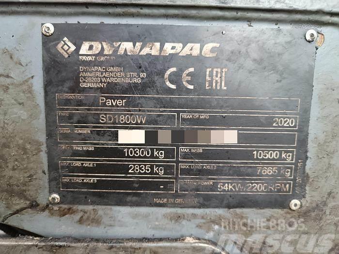 Dynapac SD1800W Pavatoare asfalt