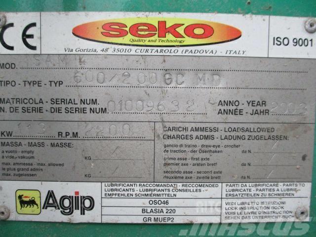 Seko 600/200GC MD Masini de tocat lemn