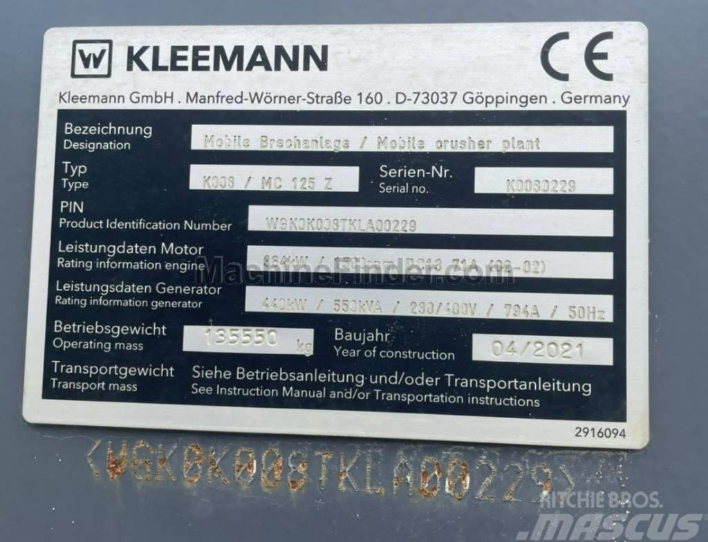 Kleemann MC125Z Concasoare mobile