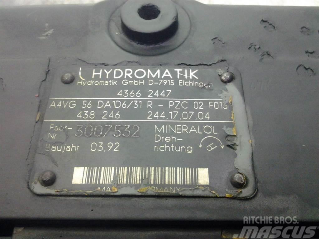 Hydromatik A4VG56DA1D6/31R - Zettelmeyer ZL502 - Drive pump Hidraulice