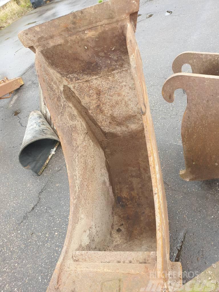 Atlas Excavator sleuf/trench bucket 40cm Pistoane