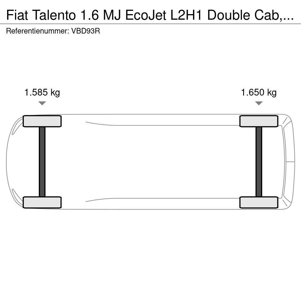 Fiat Talento 1.6 MJ EcoJet L2H1 Double Cab, Navi, Camer Autoutilitara transoprt marfuri
