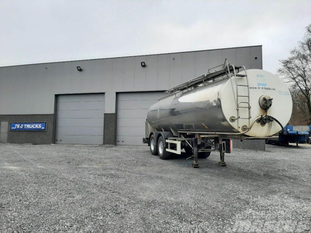 Maisonneuve TANK IN STAINLESS STEEL INSULATED - 25000 L Cisterna semi-remorci