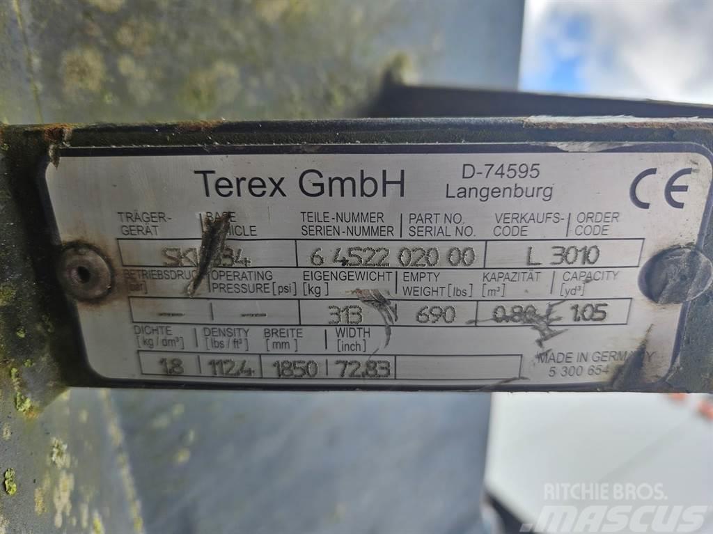 Terex TL80/SKL834-6452202000-1,85 mtr-Bucket/Schaufel Pistoane