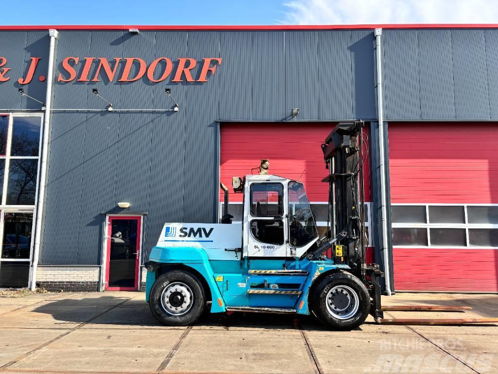 SMV SL 10-600 A + extra counterweight 12t. capacity Stivuitor diesel