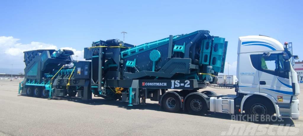 Constmach 250-300 tph Mobile Impact Crushing Plant Concasoare mobile