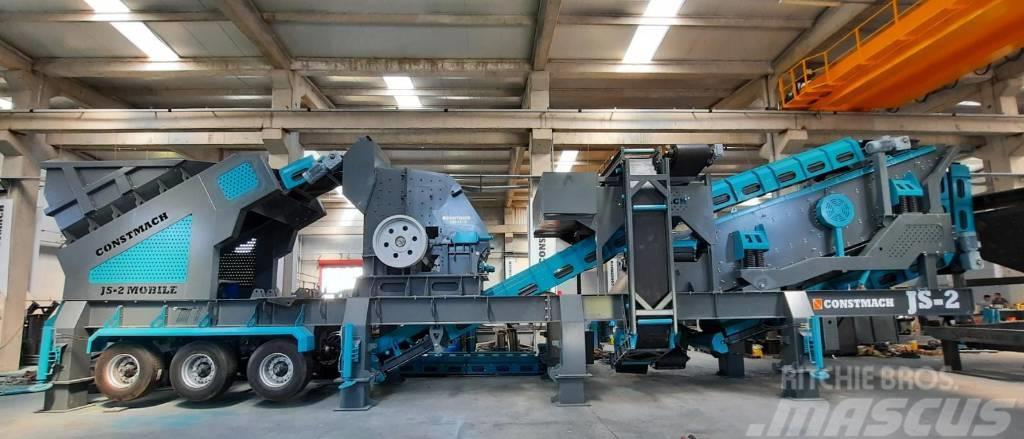 Constmach 250-300 tph Mobile Impact Crushing Plant Concasoare mobile
