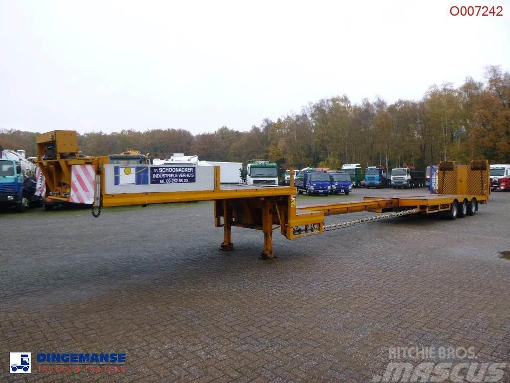 Broshuis 3-axle semi-lowbed trailer E-2190-24 / 47.5 T ext. Semi-remorca agabaritica