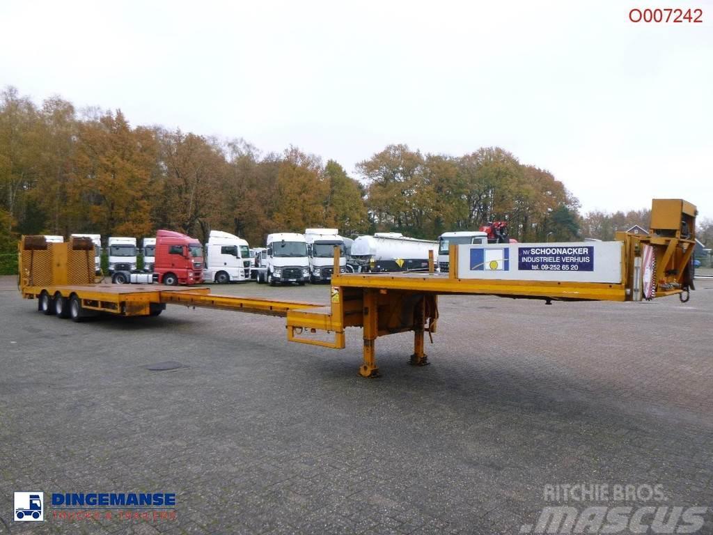 Broshuis 3-axle semi-lowbed trailer E-2190-24 / 47.5 T ext. Semi-remorca agabaritica