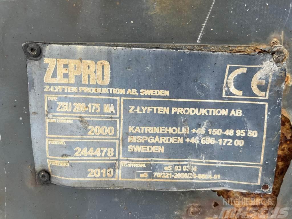  ZEPRO ZSU 200-175MA / 2000 KG. Marfuri si mobilier ascensoare